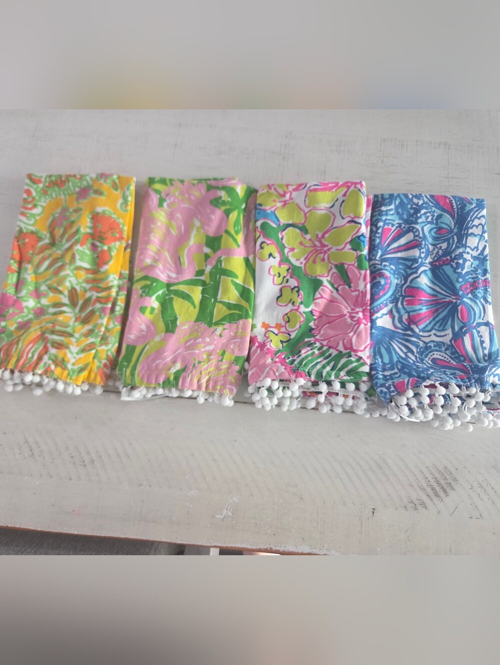 Lilly Pulitzer Cloth Dinner Napkins - Set Of 4